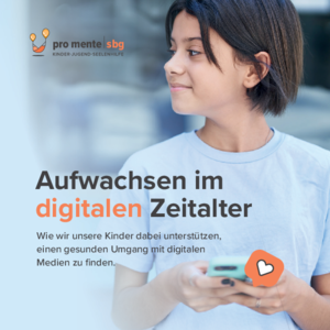 Broschüre "Digitale Kindheit" Folder Kinder-Jugend-Seelenhilfe / Digitale Kindheit